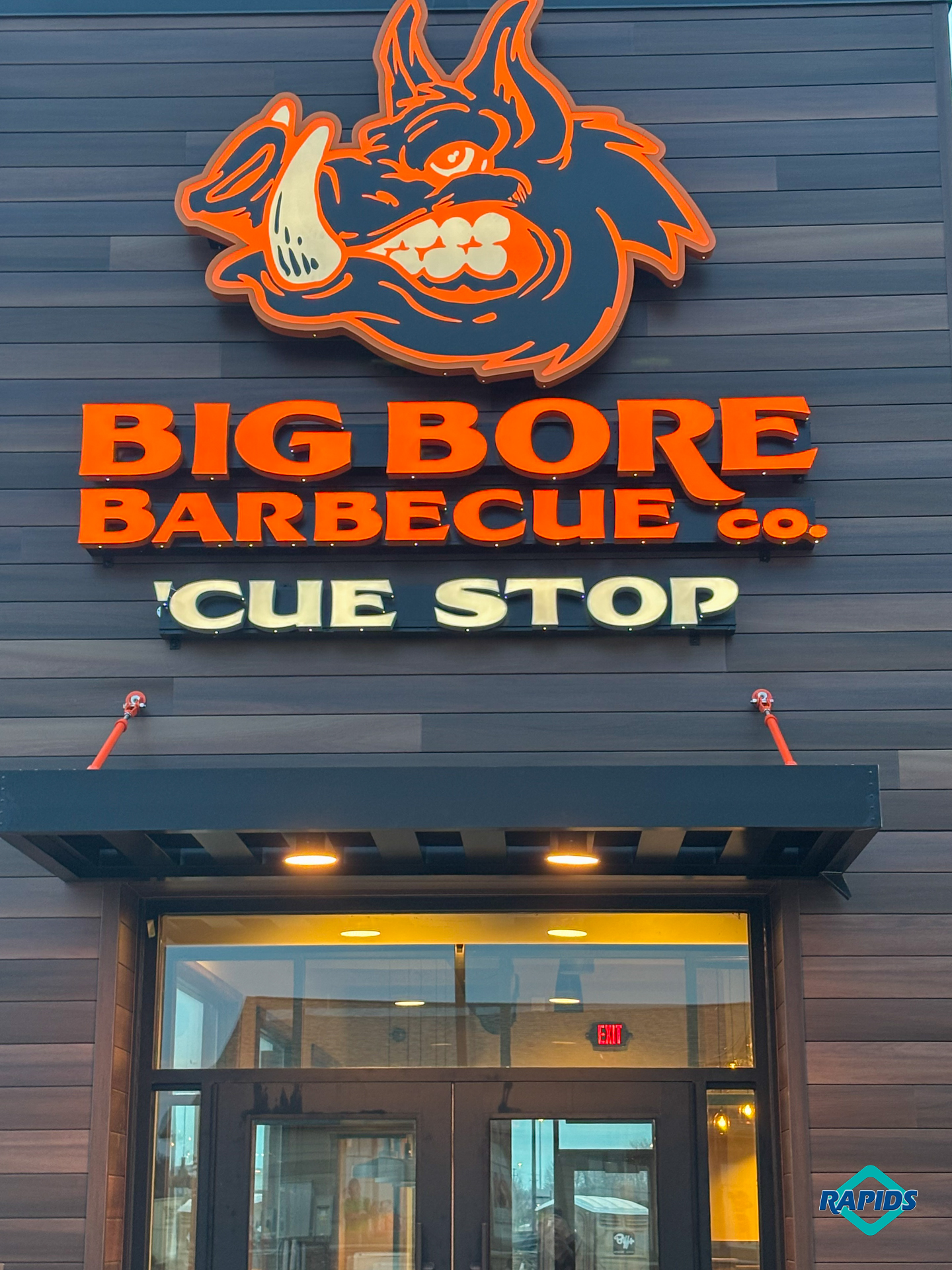 Big Bore Barbeque Entrance Sign