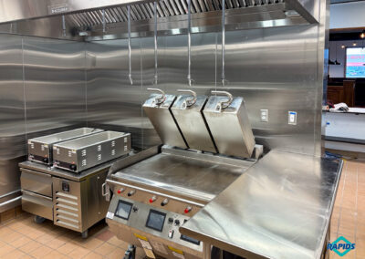 Cookline: Griddle with Platens, Hot Food Wells