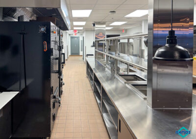 Kitchen Area - Hot Food Well Tables, Overhead Food Warmer