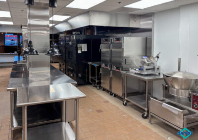 Cookline & Prep areas: Smokers, Holding, Slicer