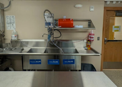 Reach for Your Potential project commercial kitchen