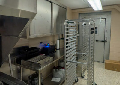 Reach for Your Potential project commercial kitchen