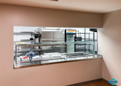 St. Cloud Behavioral Health Facility hot food serving station