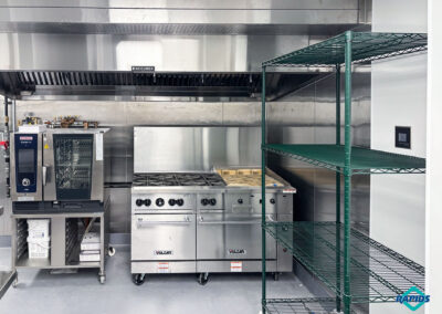 St. Cloud Behavioral Health Facility range and wire shelving