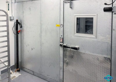 St. Cloud Behavioral Health Facility walk-in cooler/freezer entrance