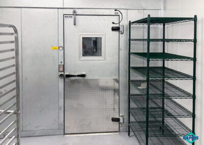 St. Cloud Behavioral Health Facility walk-in interior with shelving