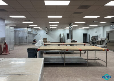 Clarinda Correctional Facility kitchen room overview