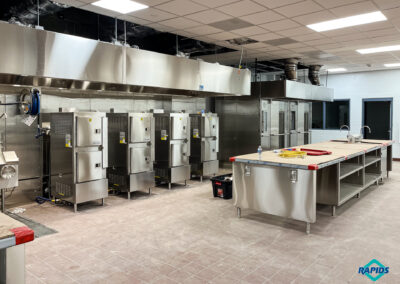 Clarinda Correctional Facility ovens and worktable