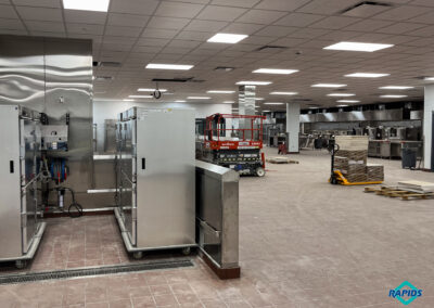 Clarinda Correctional Facility kitchen room overview