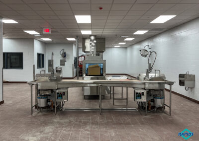 Clarinda Correctional Facility dish washing area