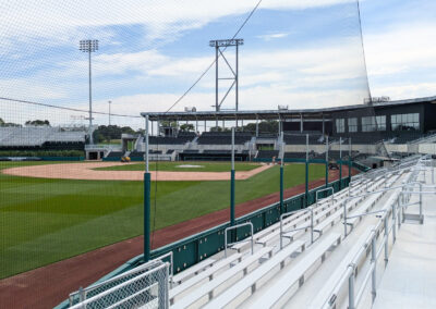 Field of Dreams Ballpark stadium and field view