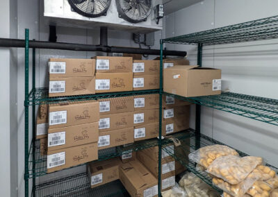 Field of Dreams Ballpark walk-in freezer storage