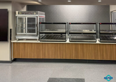 MidAmerican RecPlex hot food display case