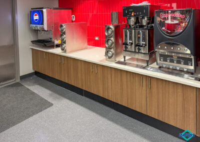 MidAmerican RecPlex coffee and beverage counter