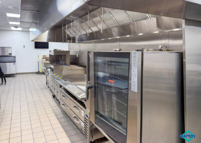 MidAmerican RecPlex cook line and reach-in refrigeration