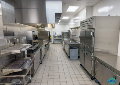 MidAmerican RecPlex conveyor oven cook line