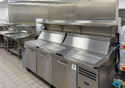 MidAmerican RecPlex griddle and cook line equipment