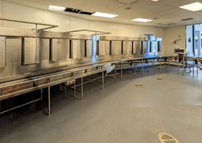 University of Northern Iowa dish conveyor system