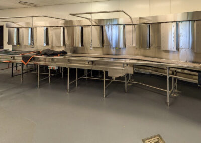 University of Northern Iowa new dish conveyor installation